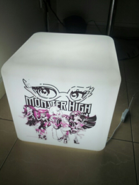 cube lumineux monster high