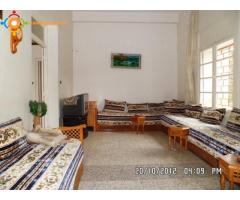 Location vacance villa meublée casablanca Maroc à 1100 dhs / nuit