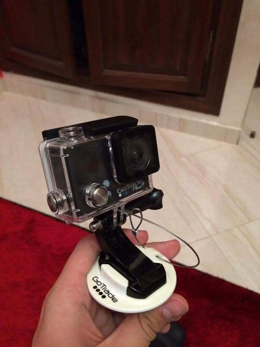 Gotrade Gopro camera embarque