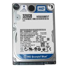 disque dur sata pour laptop 320 giga