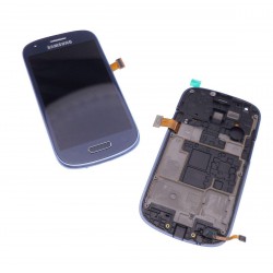 Tactile et LCD assemblés sur chassis pour Samsung S3 mini i8190