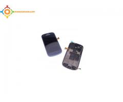 Tactile et LCD assemblés sur chassis pour Samsung S3 mini i8190