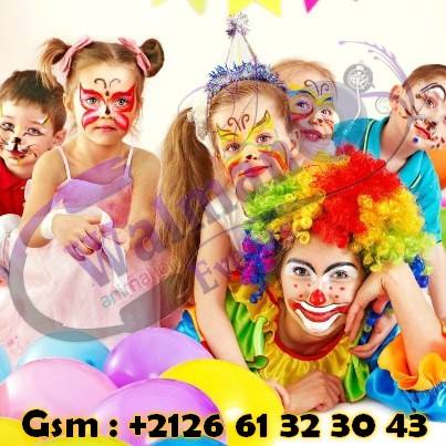 Animation des fêtes et anniversaires pour enfants a Casablanca 0661323043