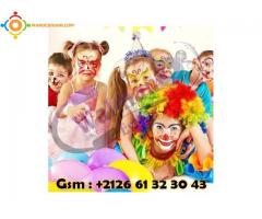 Animation des fêtes et anniversaires pour enfants a Casablanca 0661323043