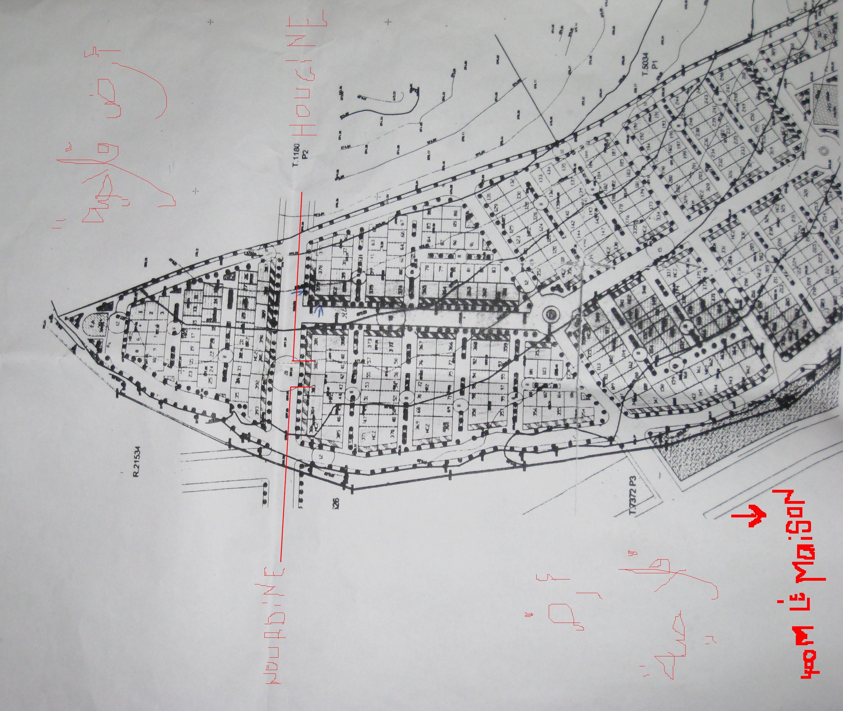 Terrain de 132m2 avec titre à Sebâa ayoune