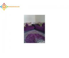 TAPIS MAUVE A VENDRE