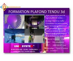 FORMATION 3d PLAFOND TENDU