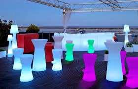 Skydancers et Mobiliers lumineux